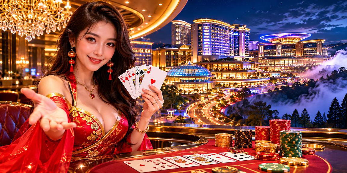Pemain menikmati permainan Rummy secara langsung di Genting Highlands bersama rs232