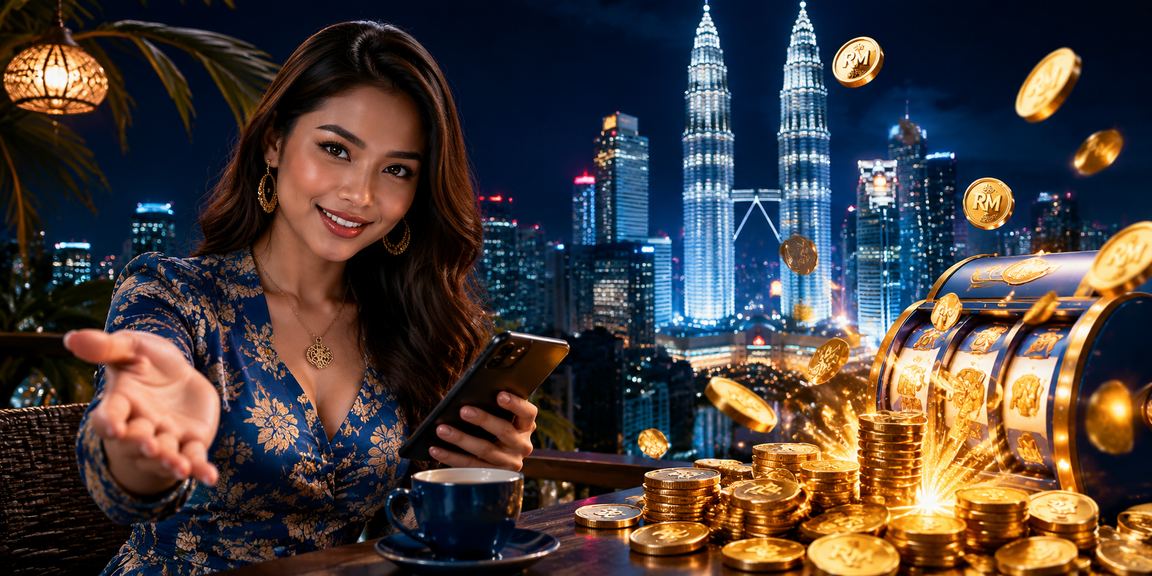 Pengguna Kuala Lumpur memainkan slot dalam talian menggunakan aplikasi mudah alih rs232