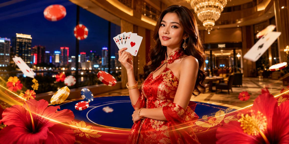 Pemain menikmati permainan poker di Seremban bersama rs232